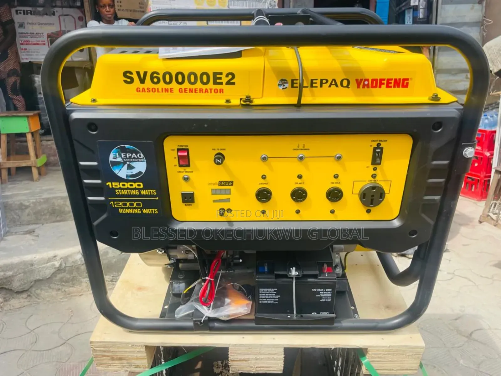 15kva Heavy Duty Petrol Elepaq Constant With Warranty