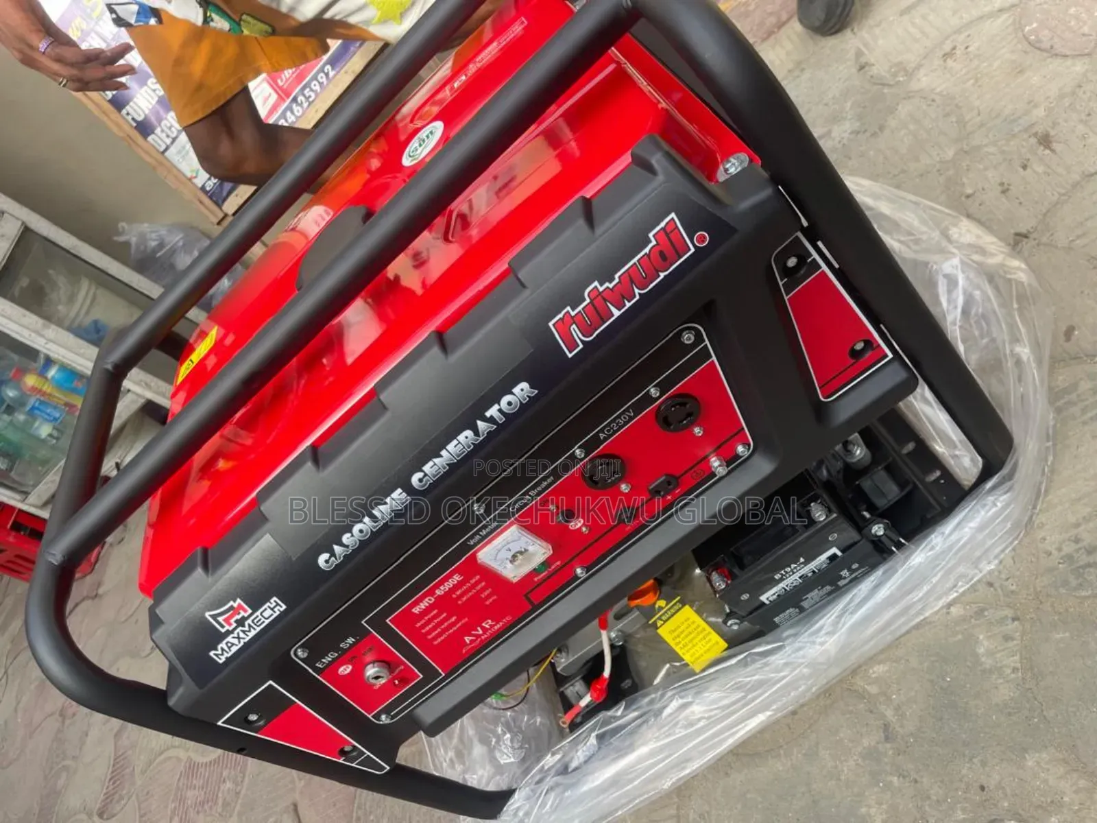 6.3kva Maxmech Generator  Copper With Warranty