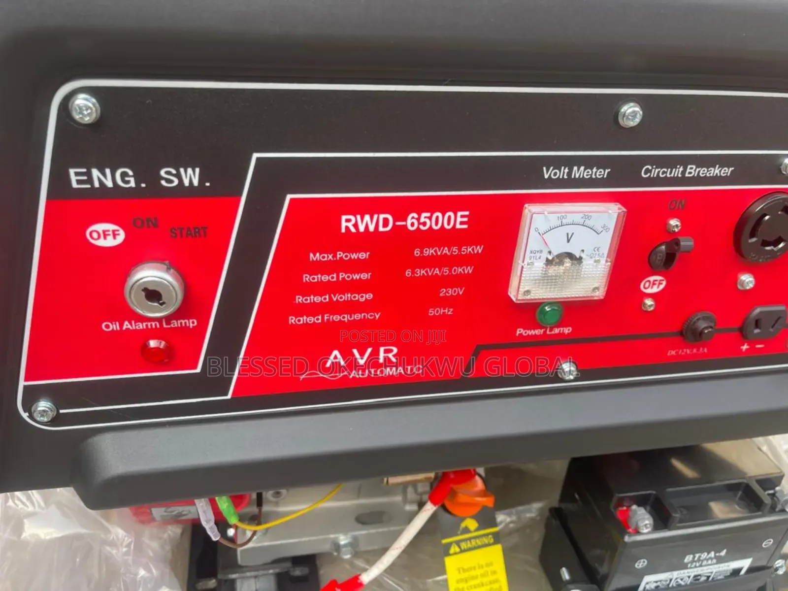 6.3kva Maxmech Generator  Copper With Warranty