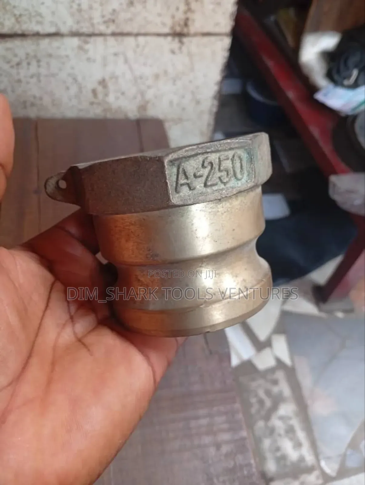 Brass Fire Hose Adapter 2.5-Inch 250 Model