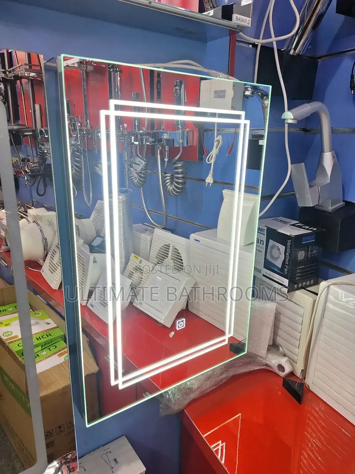 5060 Stainless Steel Cabinet Mirror With Light