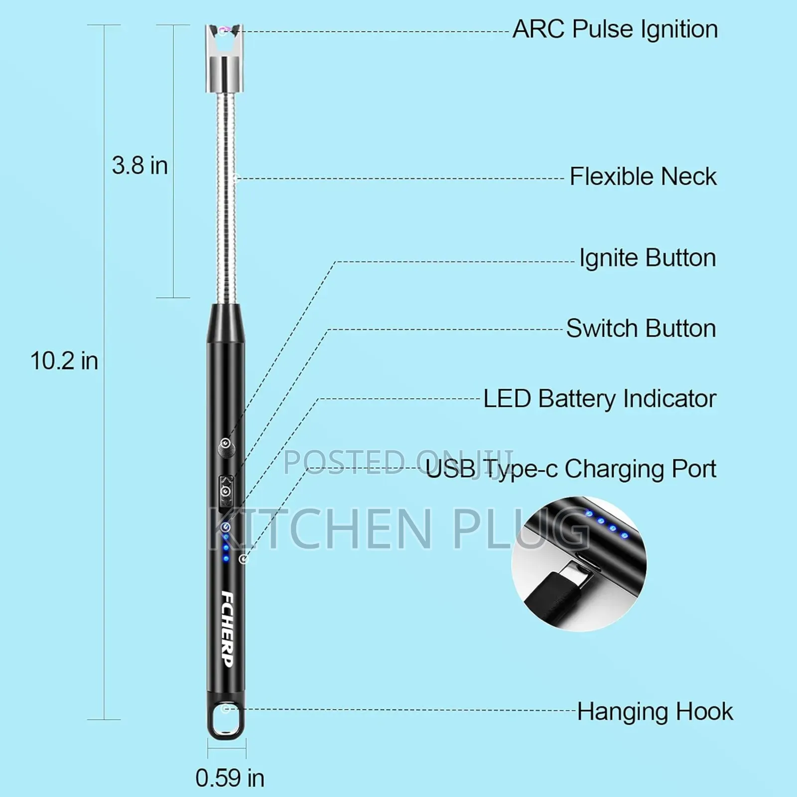 Rechargeable Electric Lighter