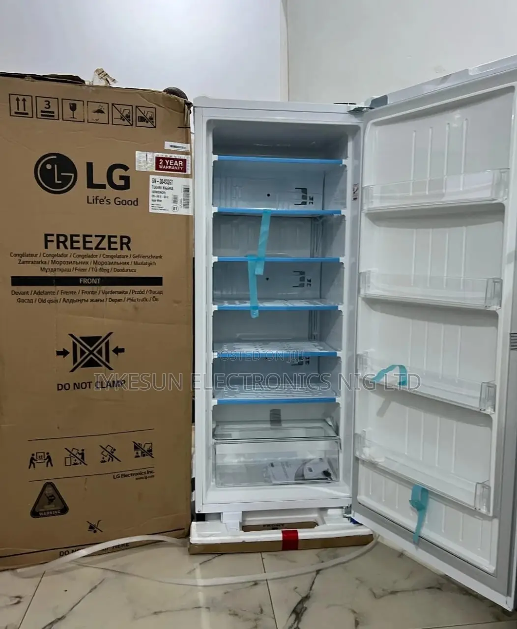 Original Lg Upright Freezer 6 Step 2 Years Warranty