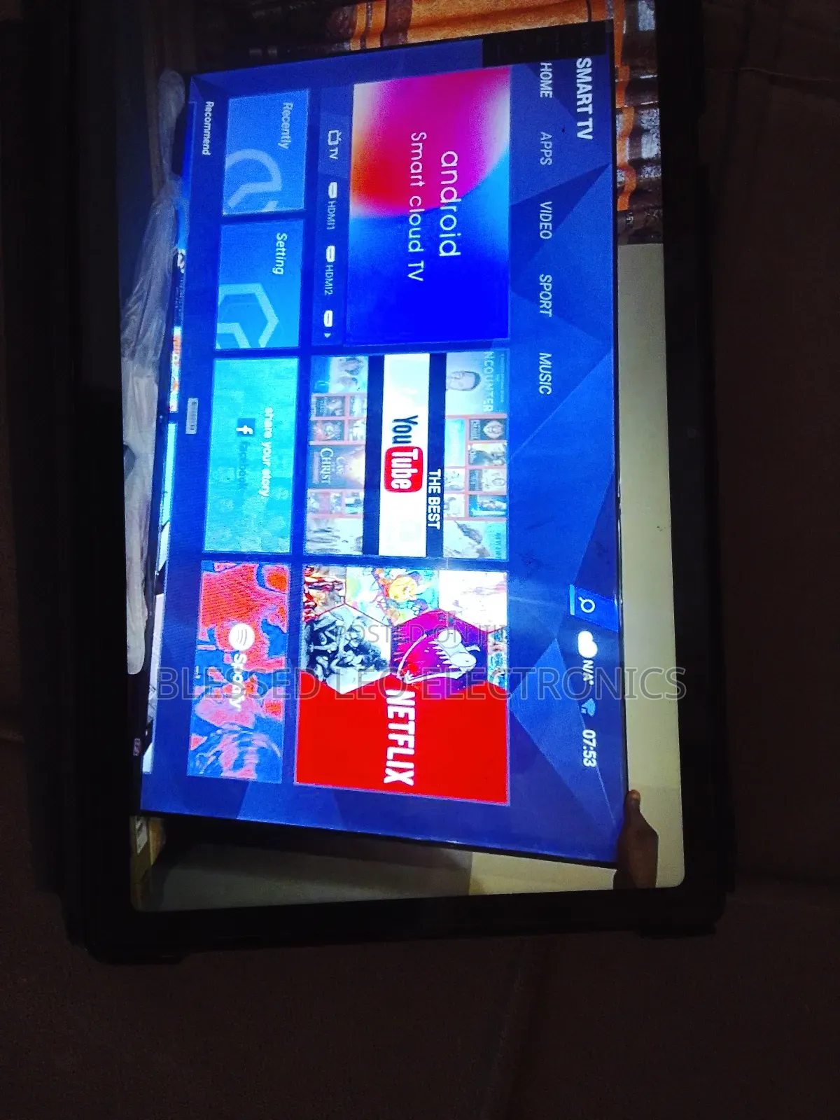 65inches Flameless Smart Tv