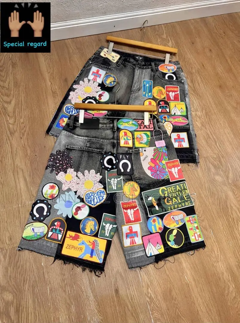 Wizkid-Inspired Most Wanted Luxury Quality Jeans Short