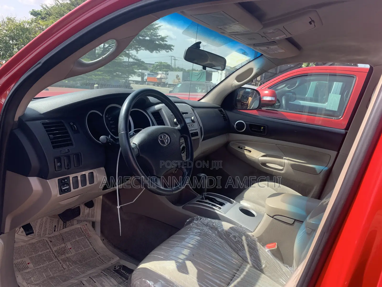 Toyota Tacoma Access Cab V6 2010 Red