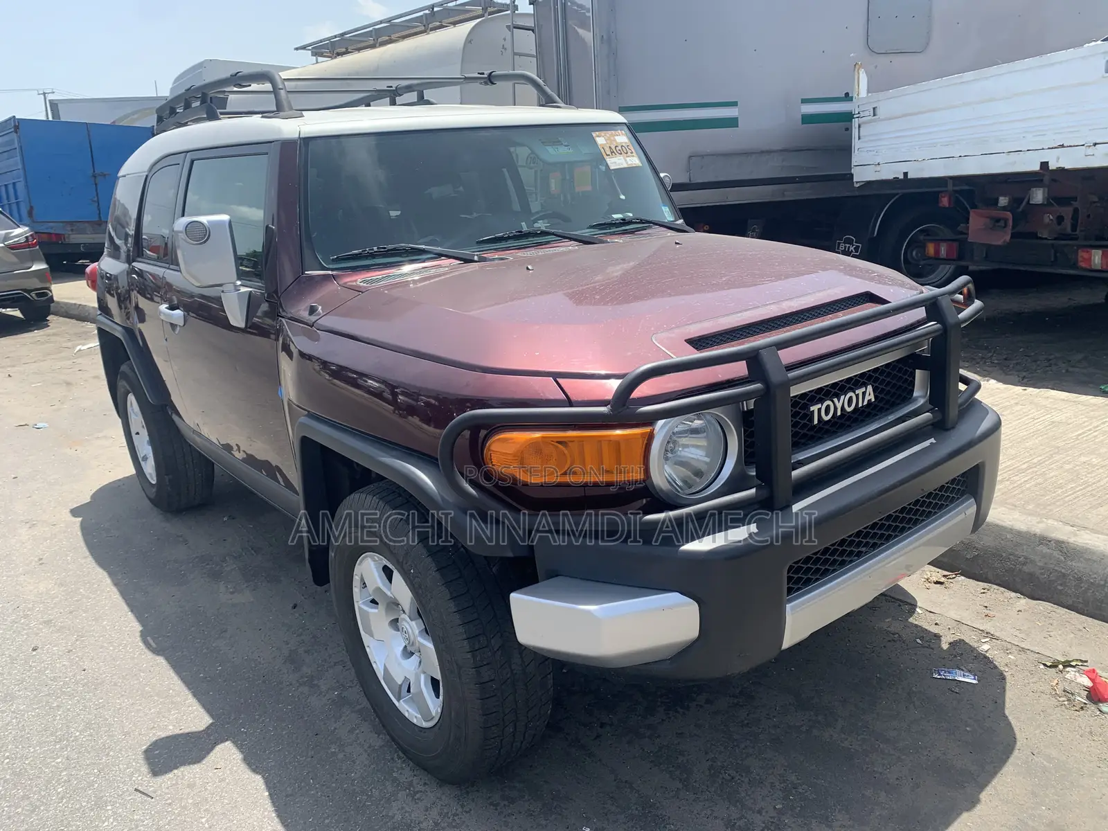Toyota FJ Cruiser 4x4 Automatic 2012 Red