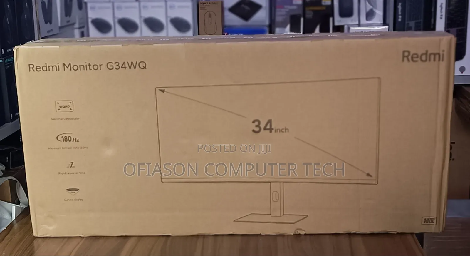 Redmi Monitor G34wq 34inch
