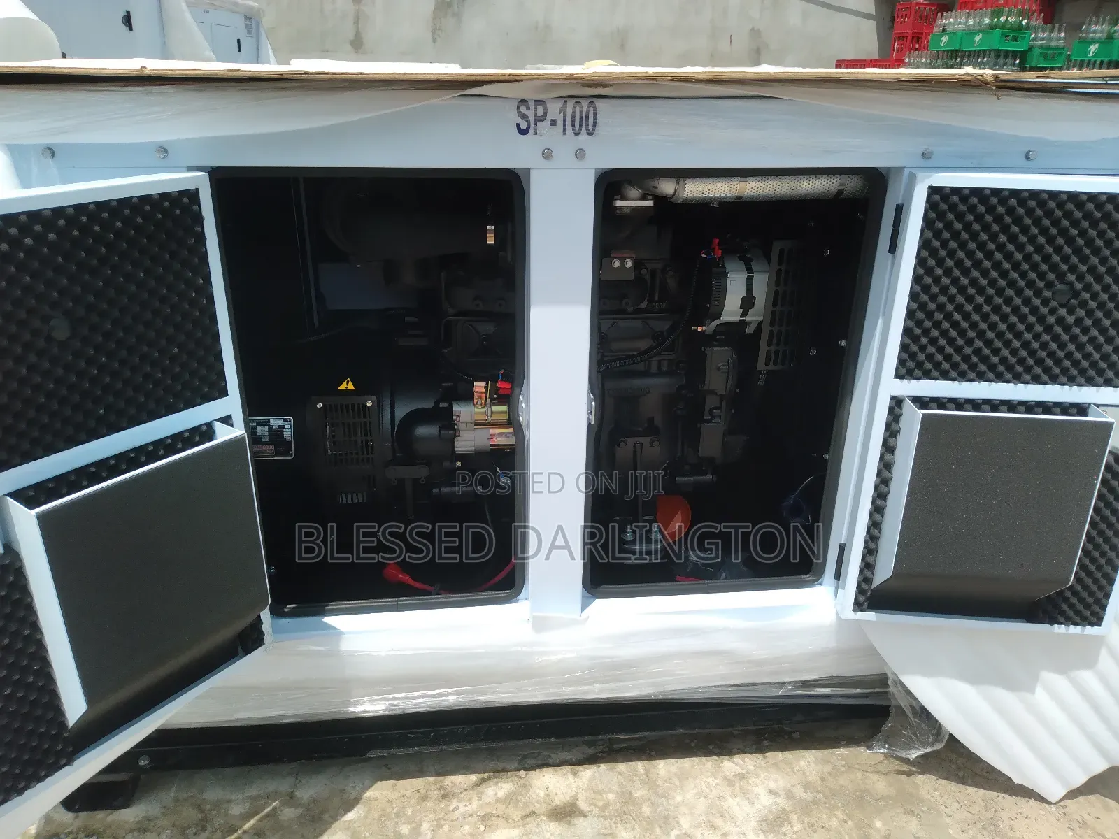 100kva Perkins Super Power Soundproof Generator