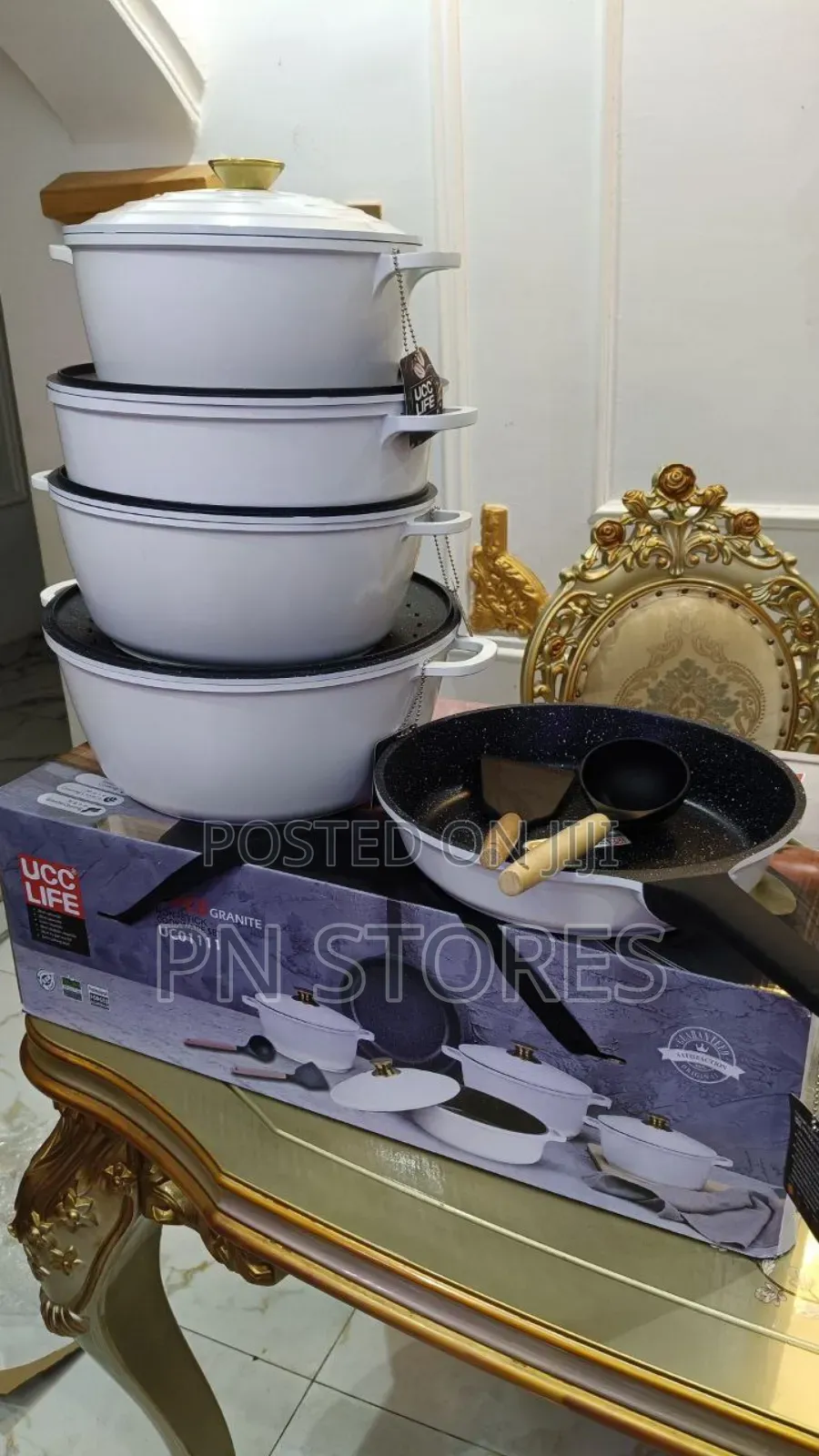 Hausa Roland 9 PCS Die-Cast Non-Stick Aluminium Cookware Set
