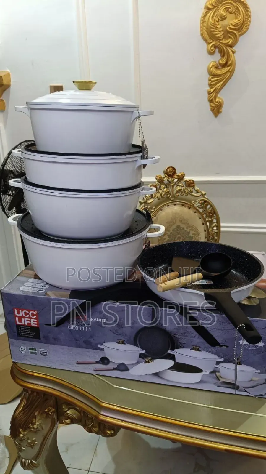 Hausa Roland 9 PCS Die-Cast Non-Stick Aluminium Cookware Set