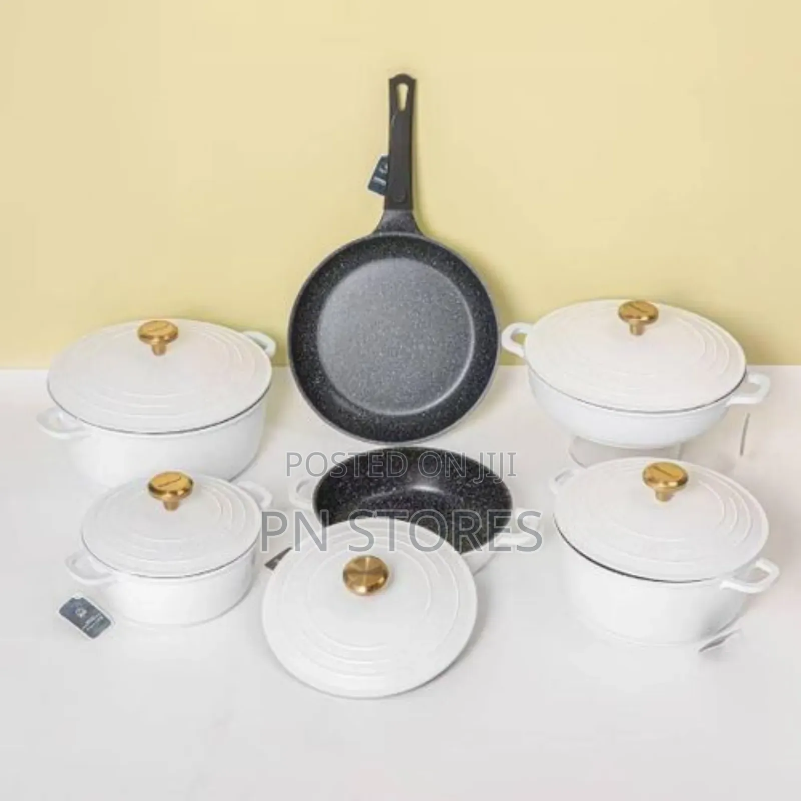 Hausa Roland 9 PCS Die-Cast Non-Stick Aluminium Cookware Set