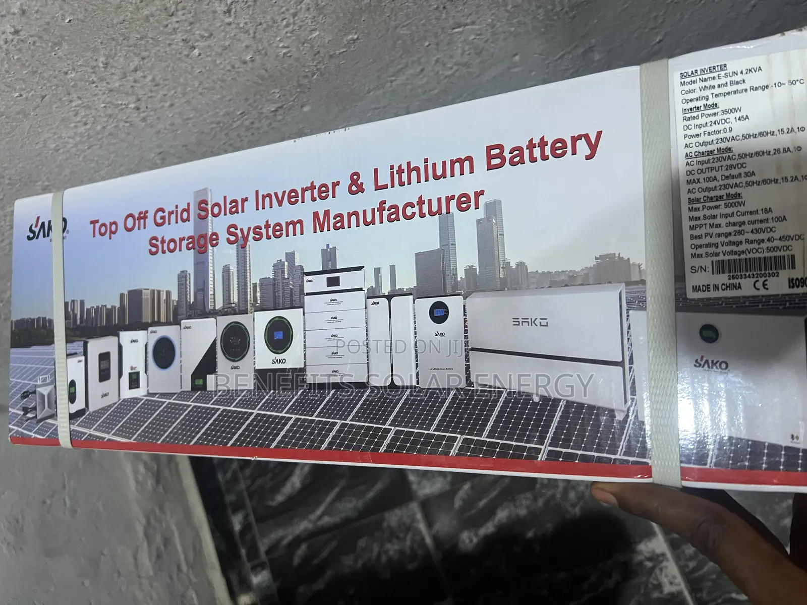 4.2kva 24v Sako Hybrid Inverter