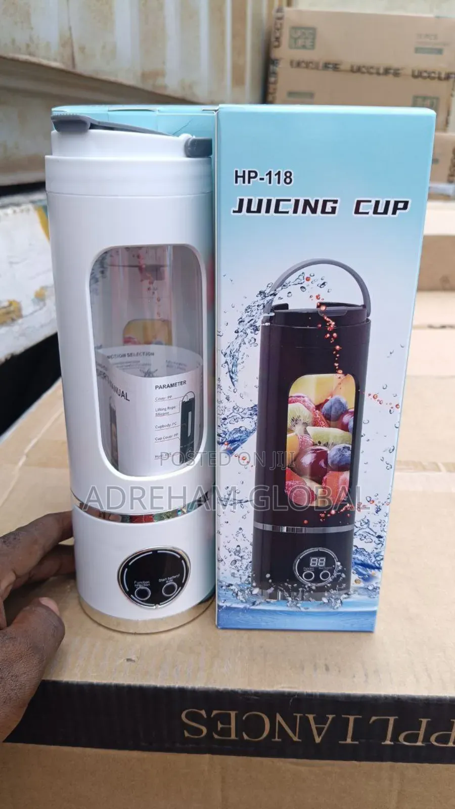 New Portable Digital Smoothie Blender