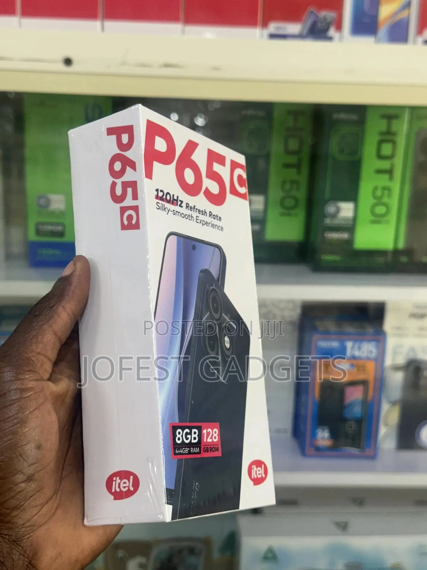 New Itel P65C 128 GB Black