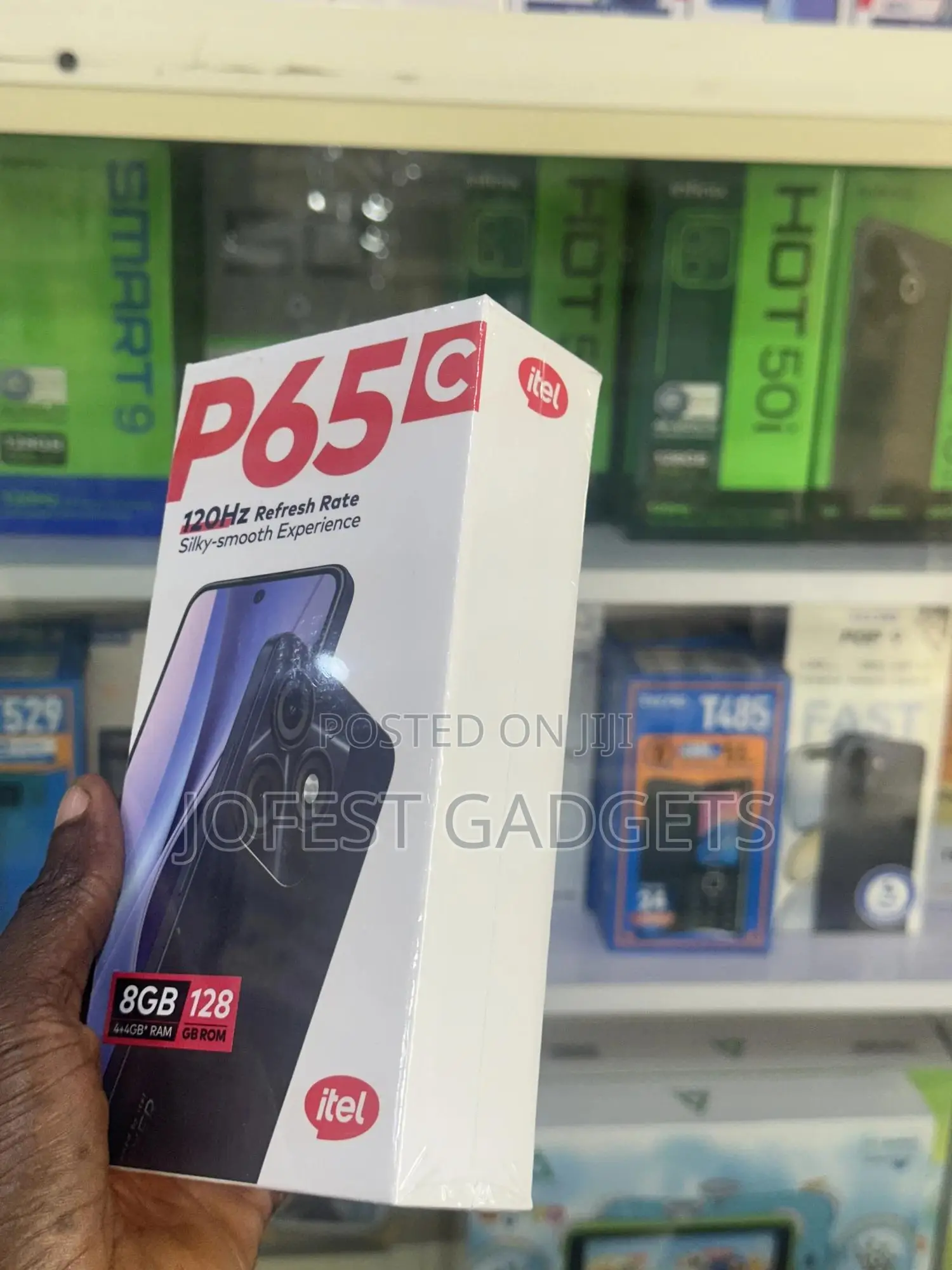 New Itel P65C 128 GB Black