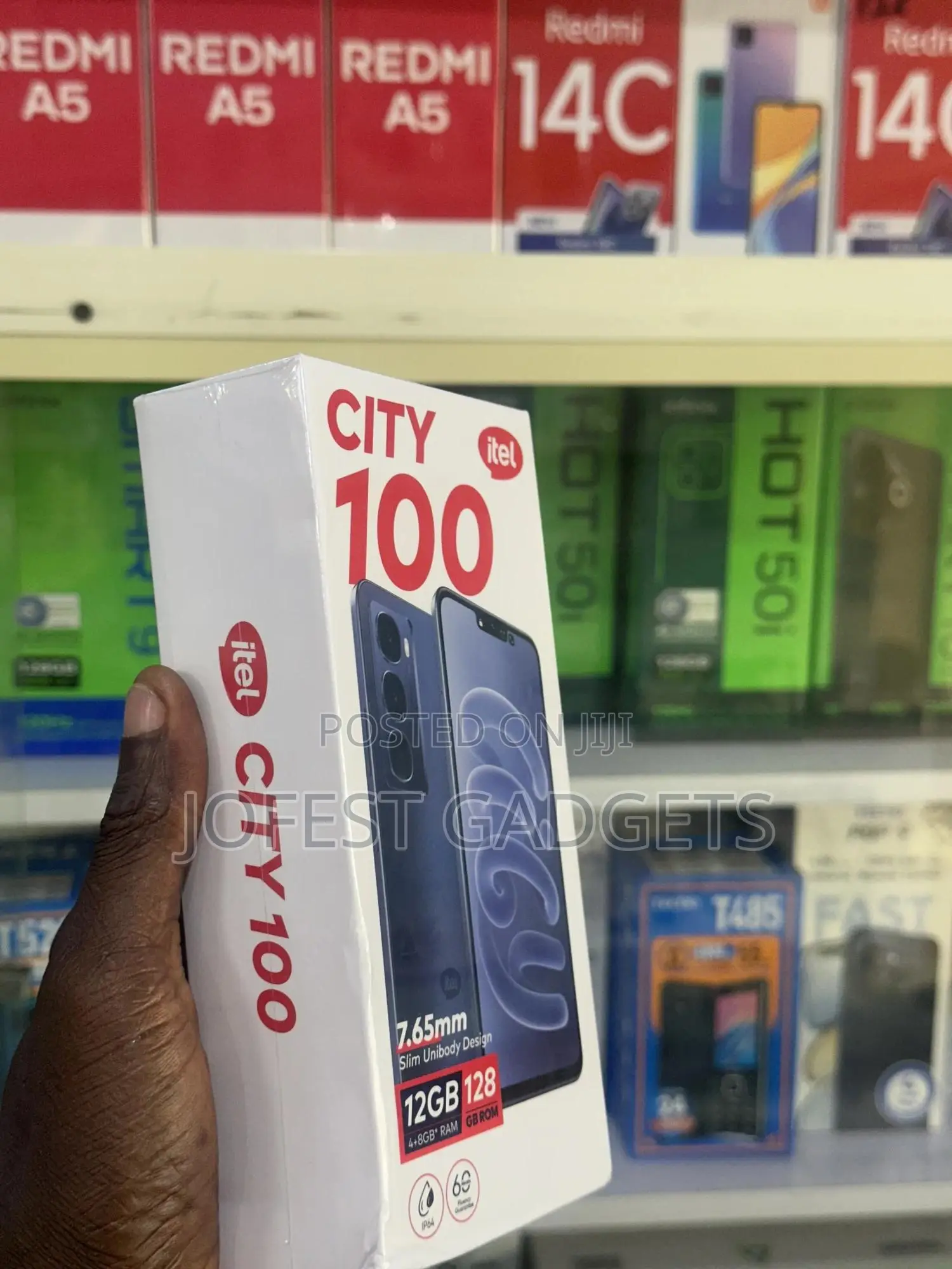 New Itel City 100 128 GB Black