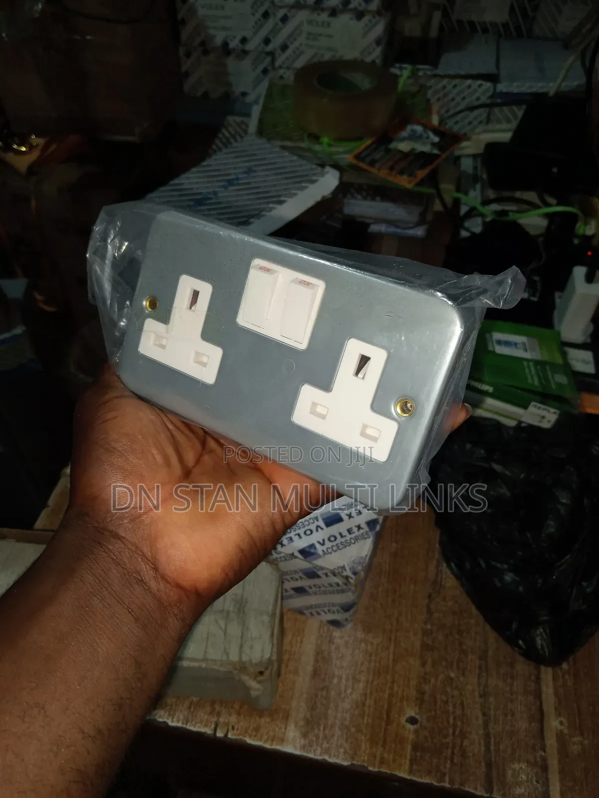 Volex Metal Socket and Switches