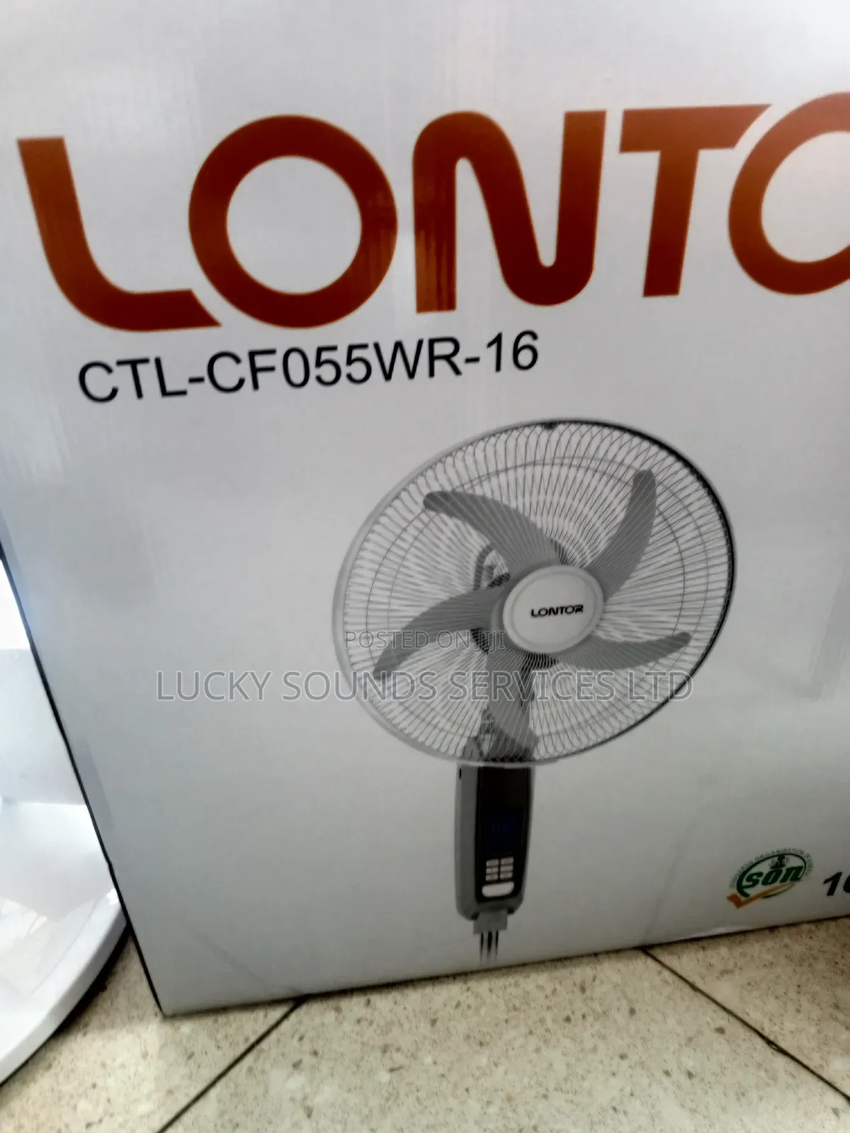 Lontor Rechargeable Fan