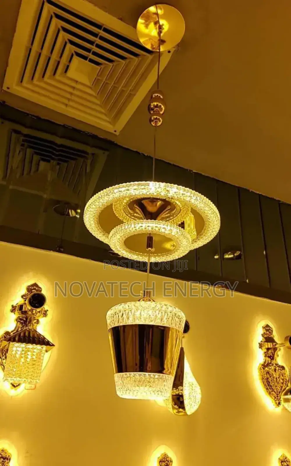 Single Pendant Light With Cup Like Ball