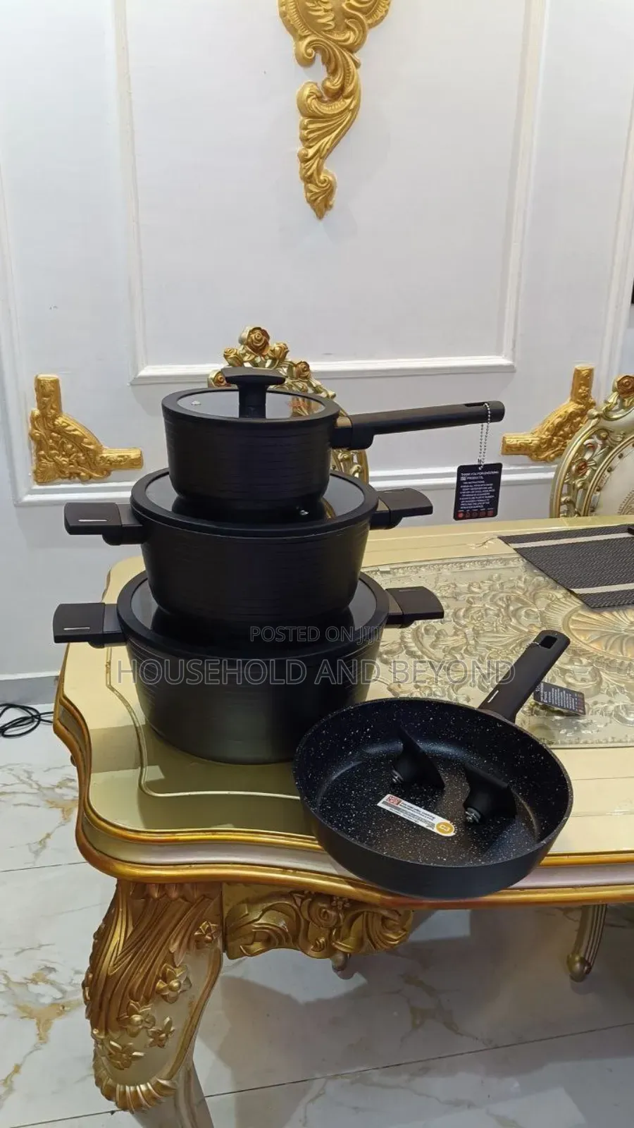 9 Pc's Ucc Life F0509 Granite Coating Pot Set