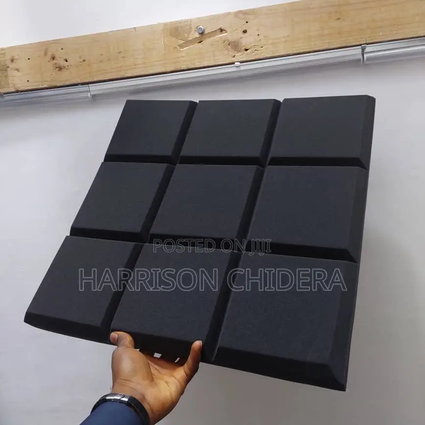 Acoustic Foam Installation