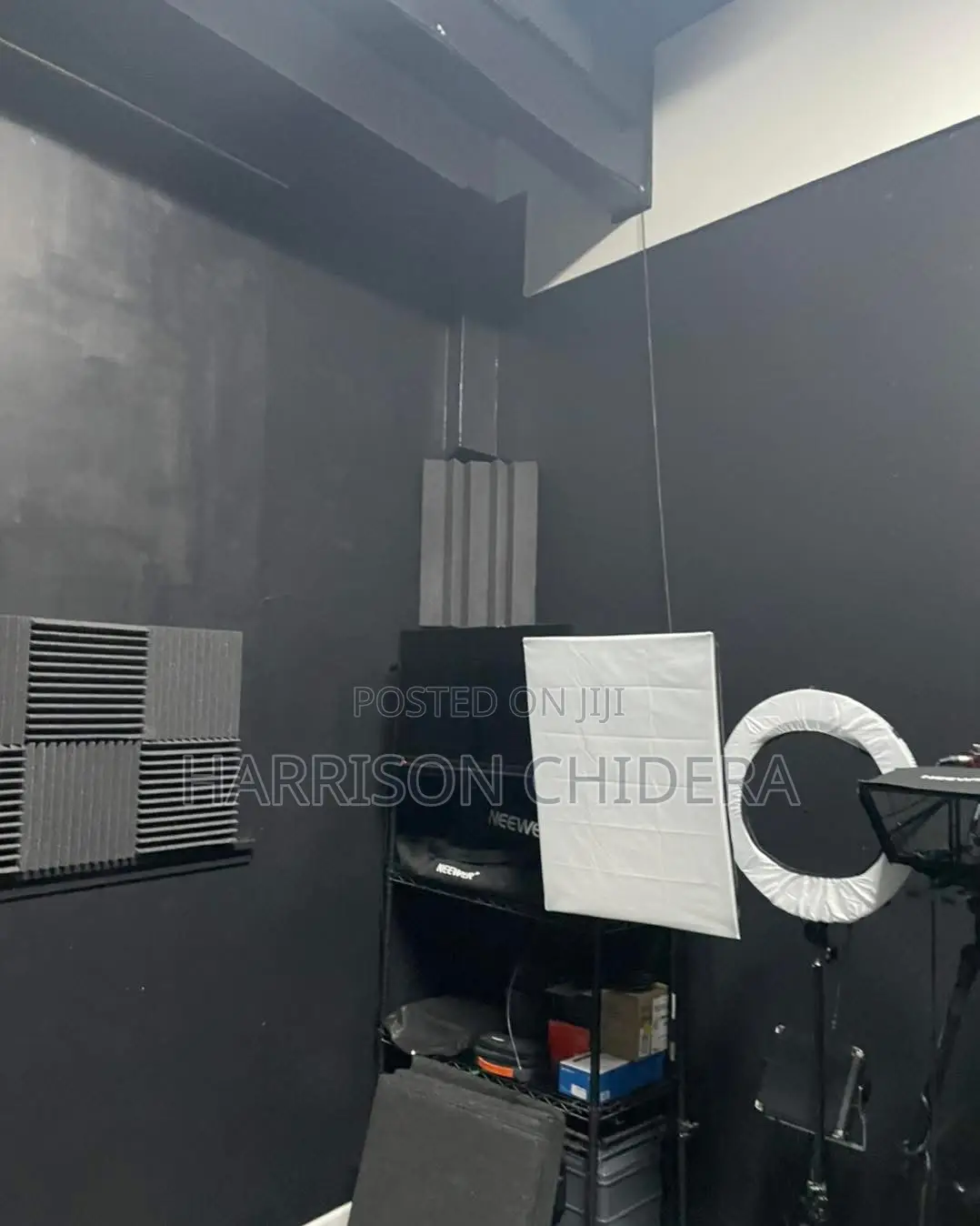 Acoustic Foam Installation