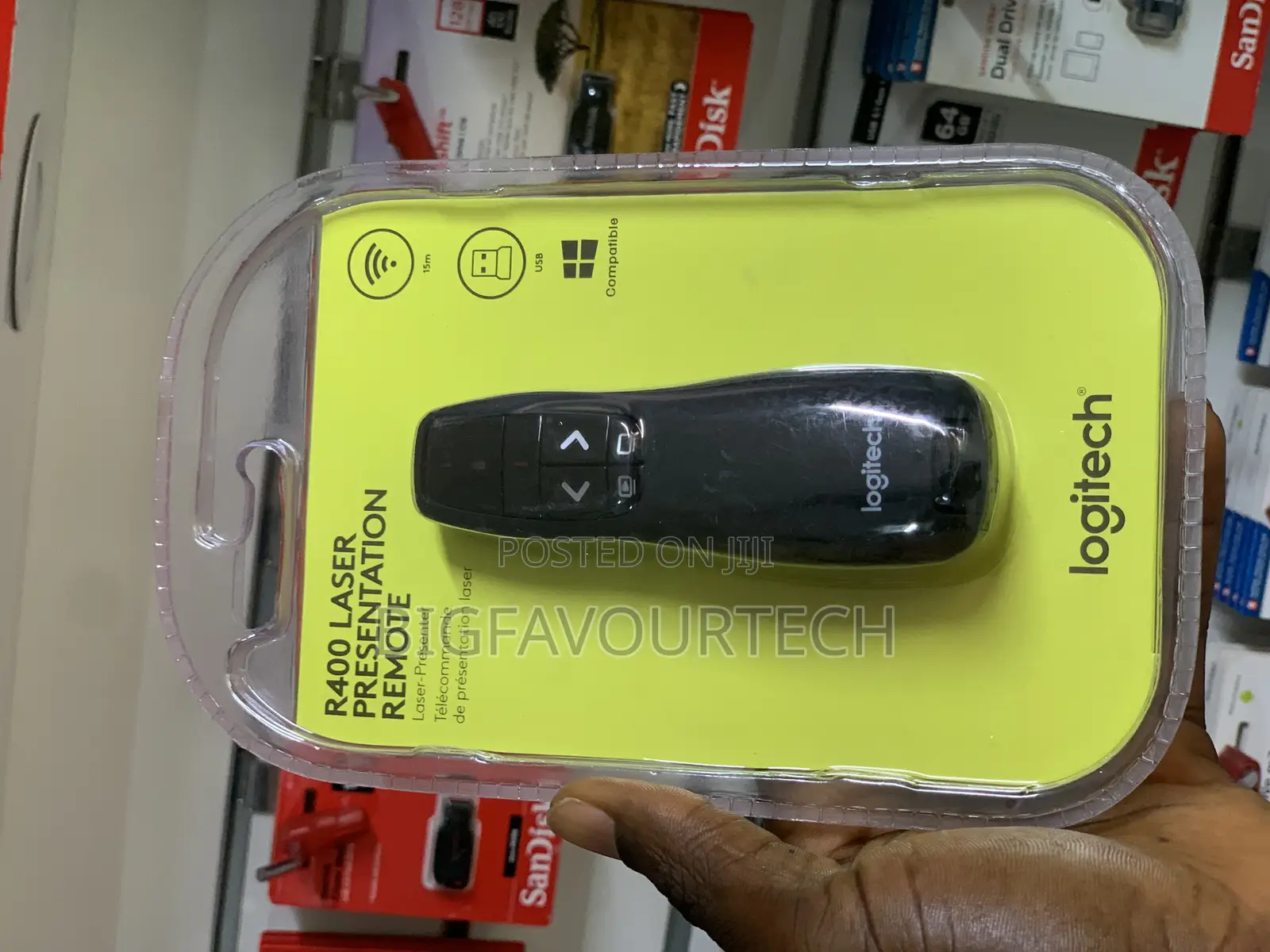 Logitech R400 Laser Presentation Remote