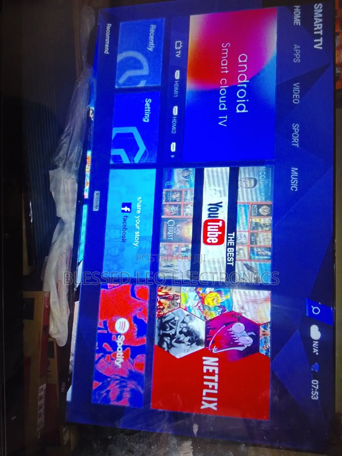 65 Inches Lg With Bulden Showcasing Apps