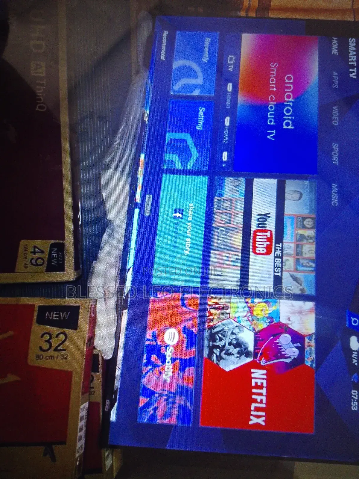 65 Inches Tv With Seamless Connection With Other Devices