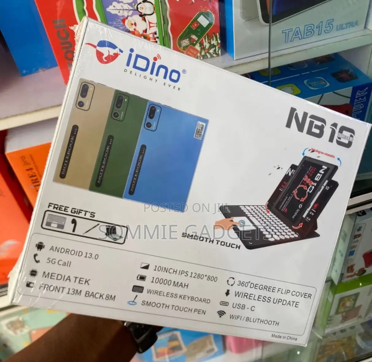 Idino Nb10 Kids Tablet 8gb/512gb Dual Sim
