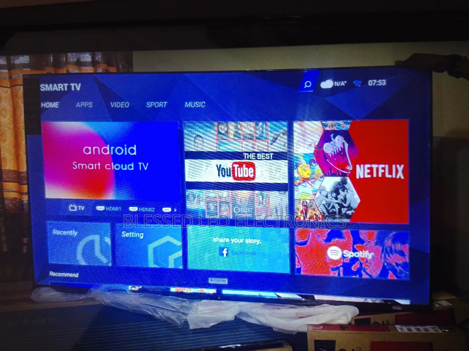 65 Inches Voice Control Smart Tv