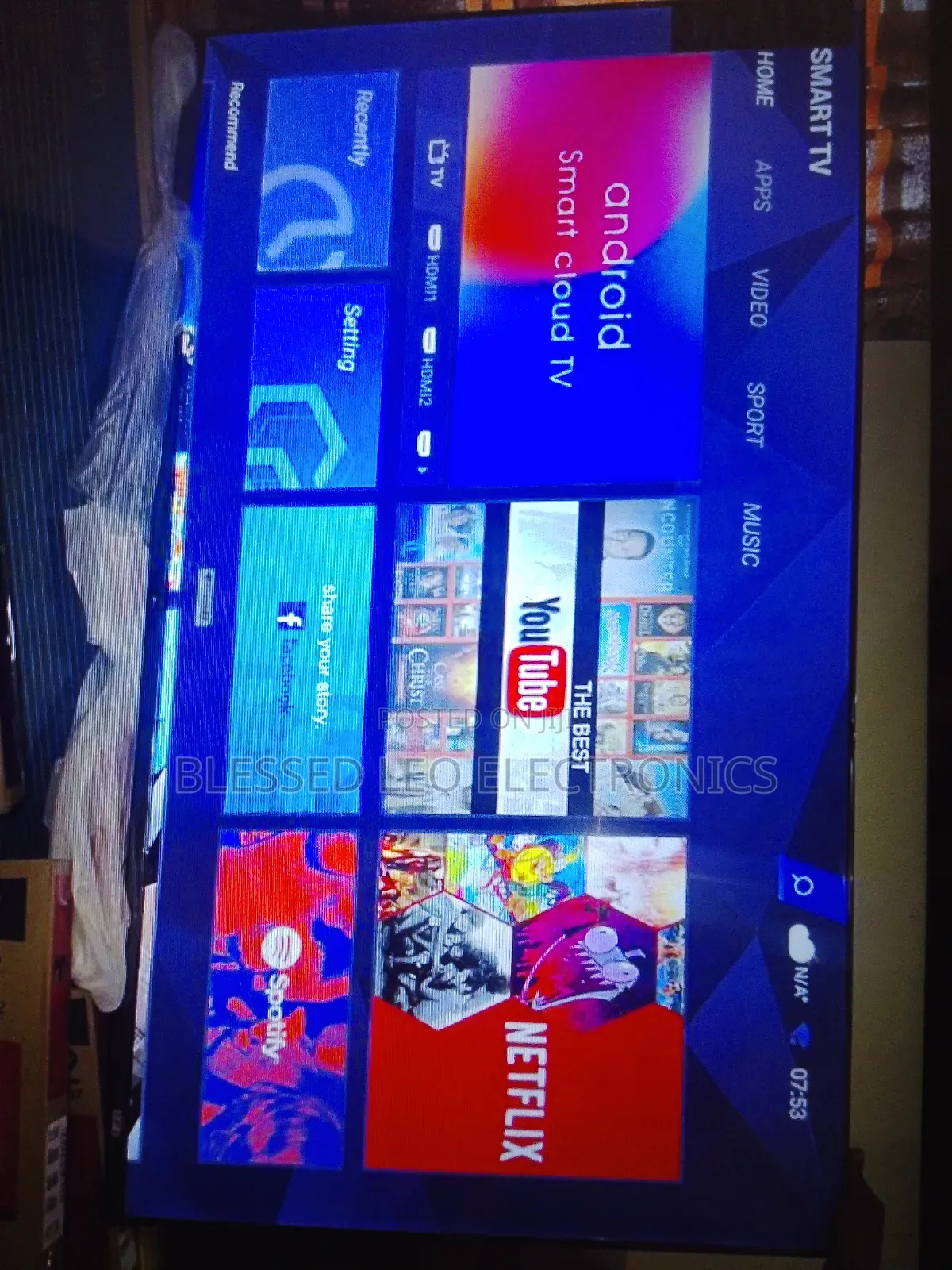 65 Inches Voice Control Smart Tv