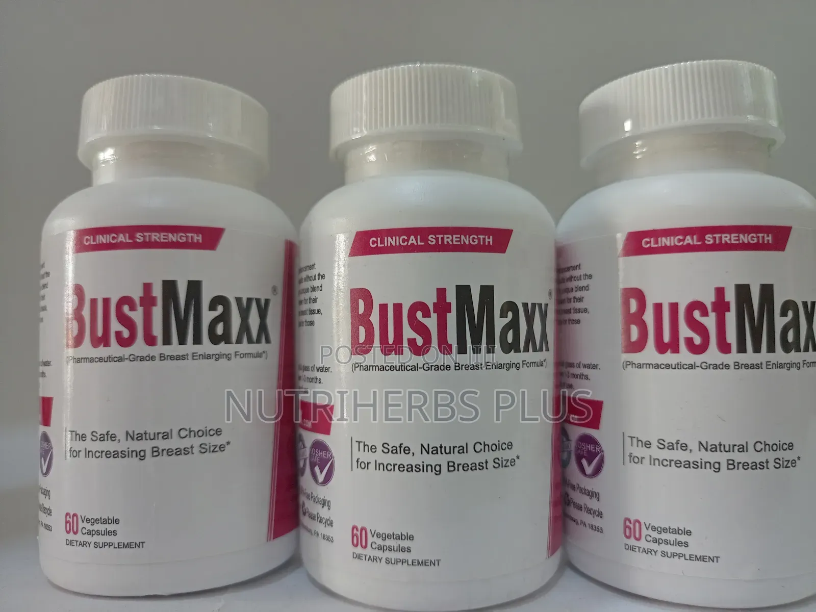 Bustmaxx Breast Enlargement and Firming Capsules (20,000)