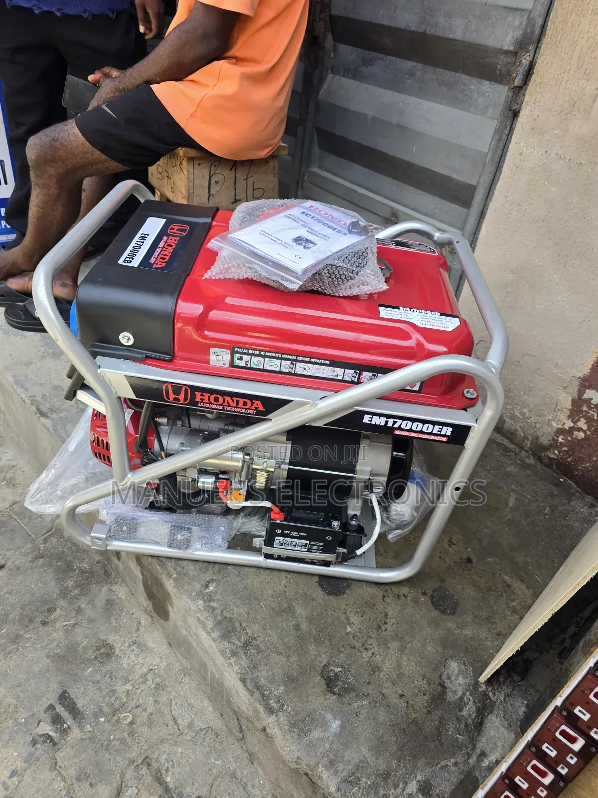 Ec17000e2r Remote Control Petrol Generator Honda 10kva