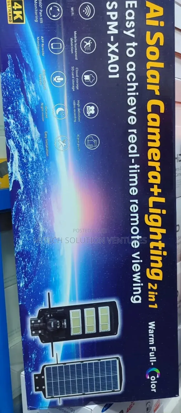 Ai Solar Camera + Lighting 2 in 1