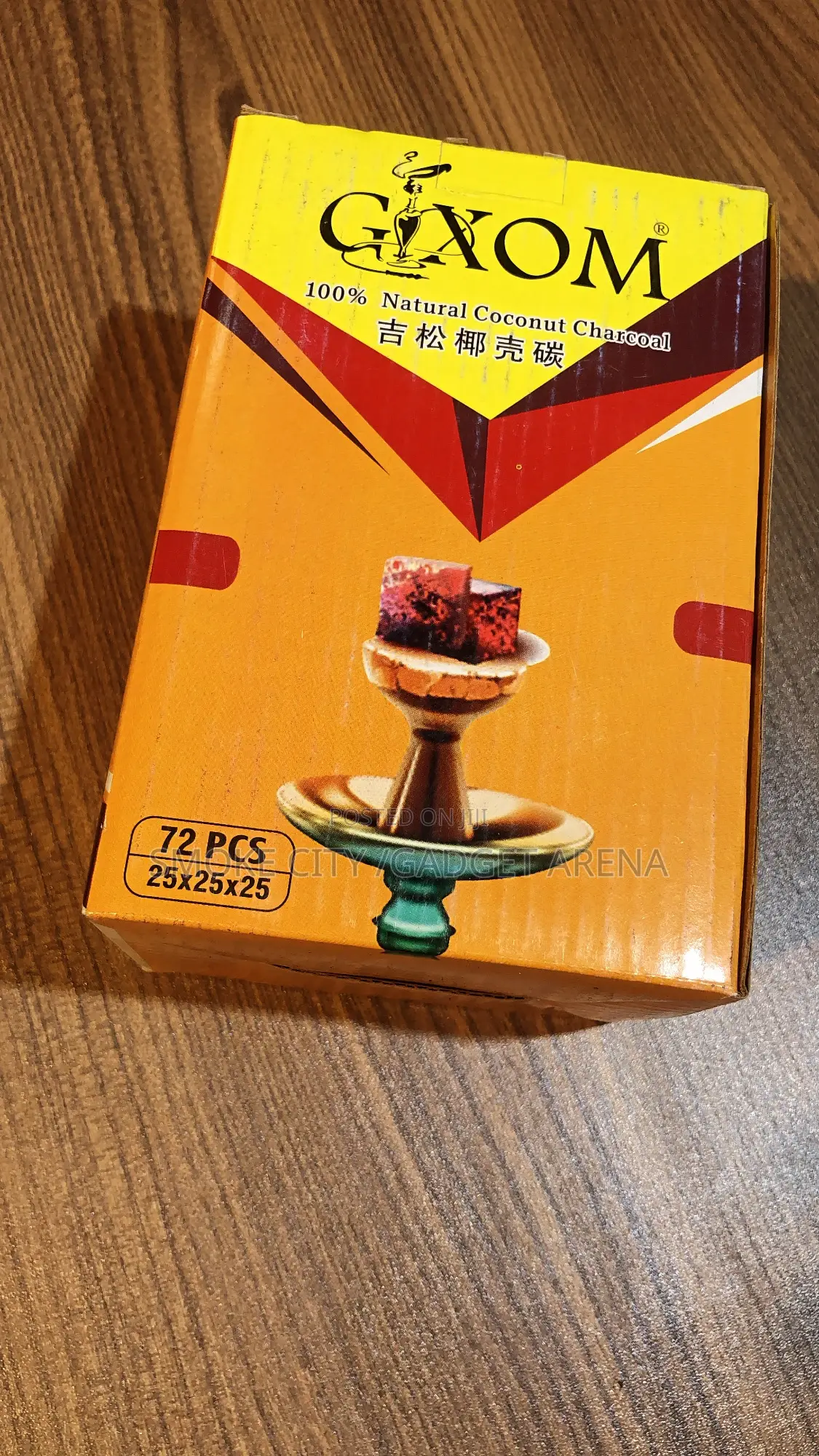 Gixom Charcoal for Shisha/Hookah