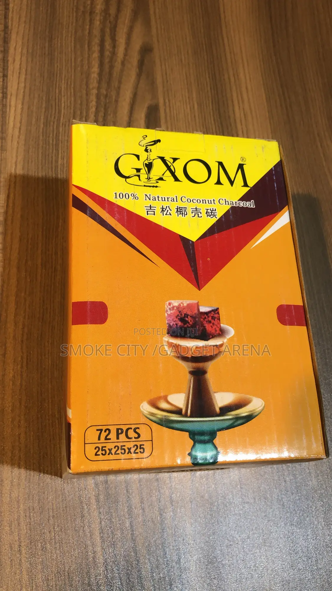 Gixom Charcoal for Shisha/Hookah