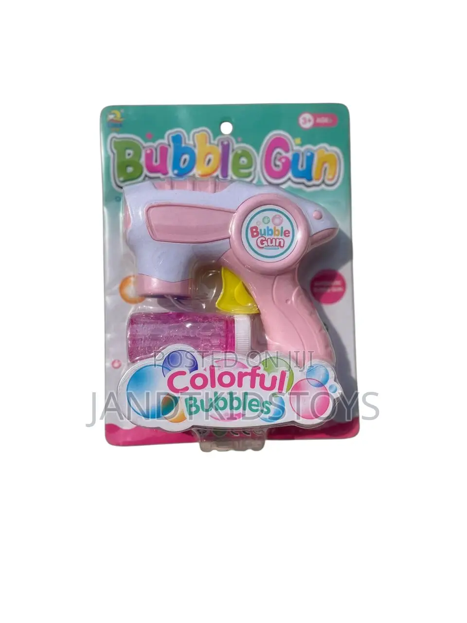 Colorful Bubble Gun- Endless Fun in Every Pop
