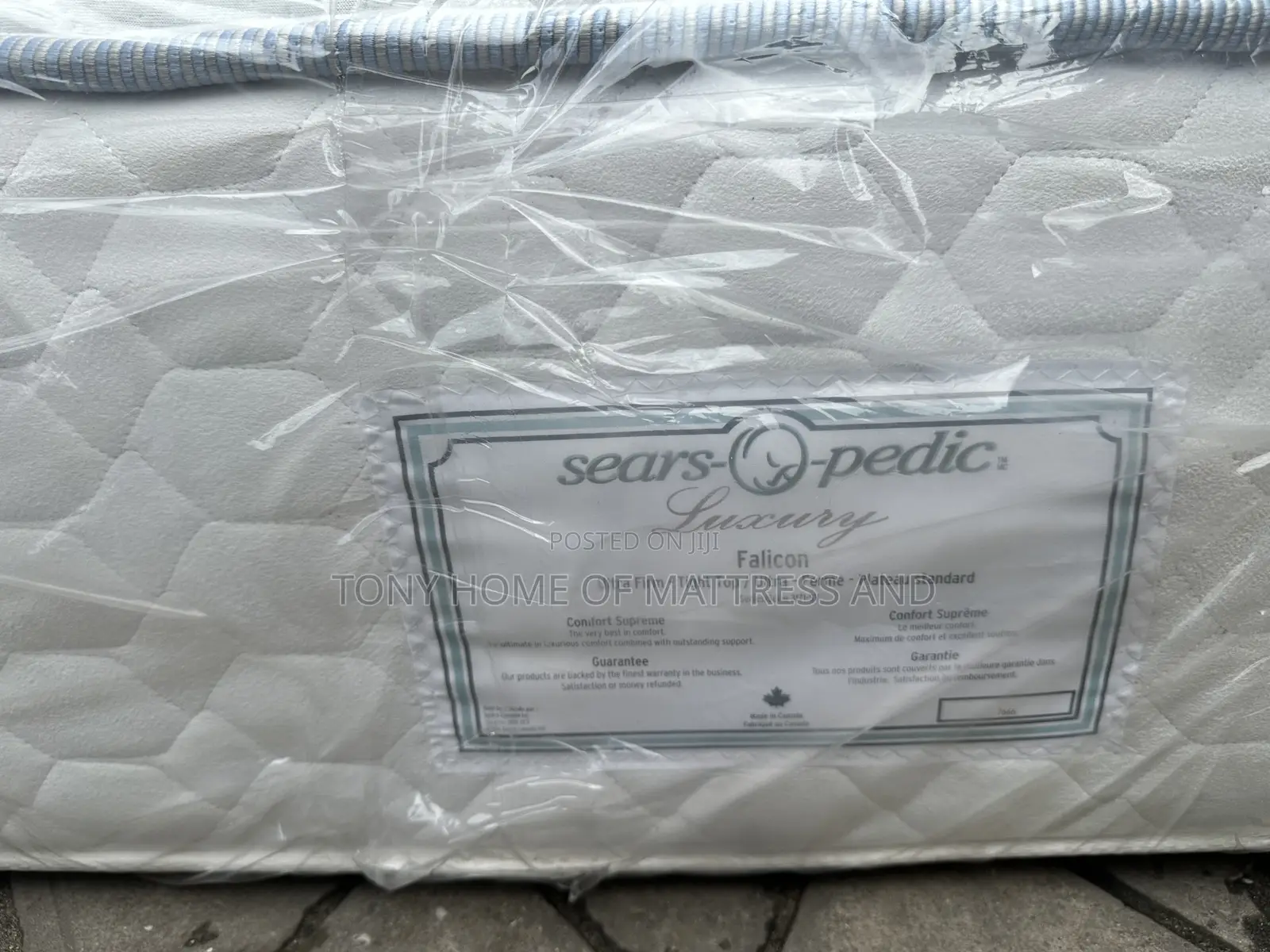 5x6 12 Inches Canadian Semi Orthopedic Mattress