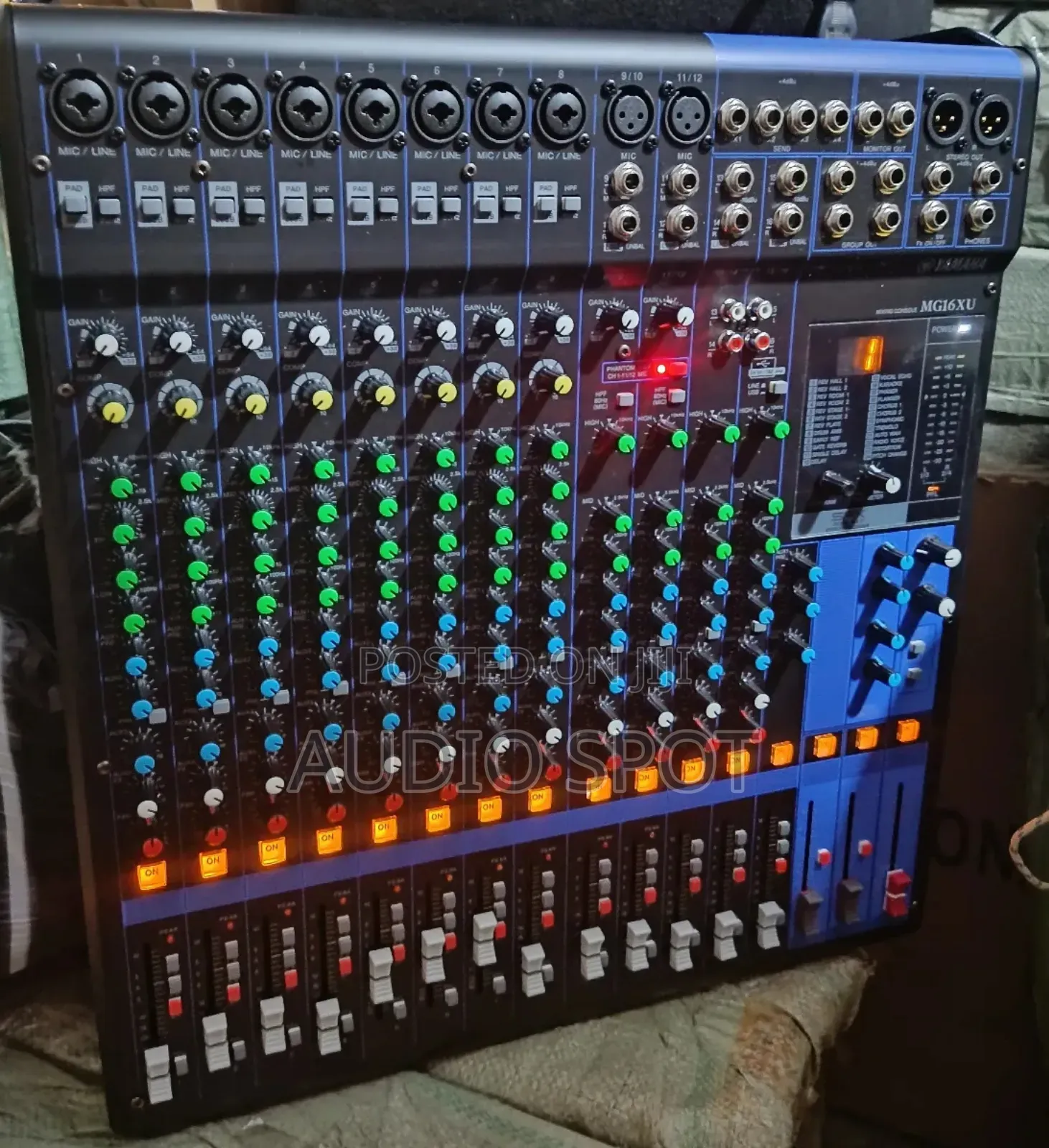 16 Channels Yamaha Console Mixer (Mg16xu)
