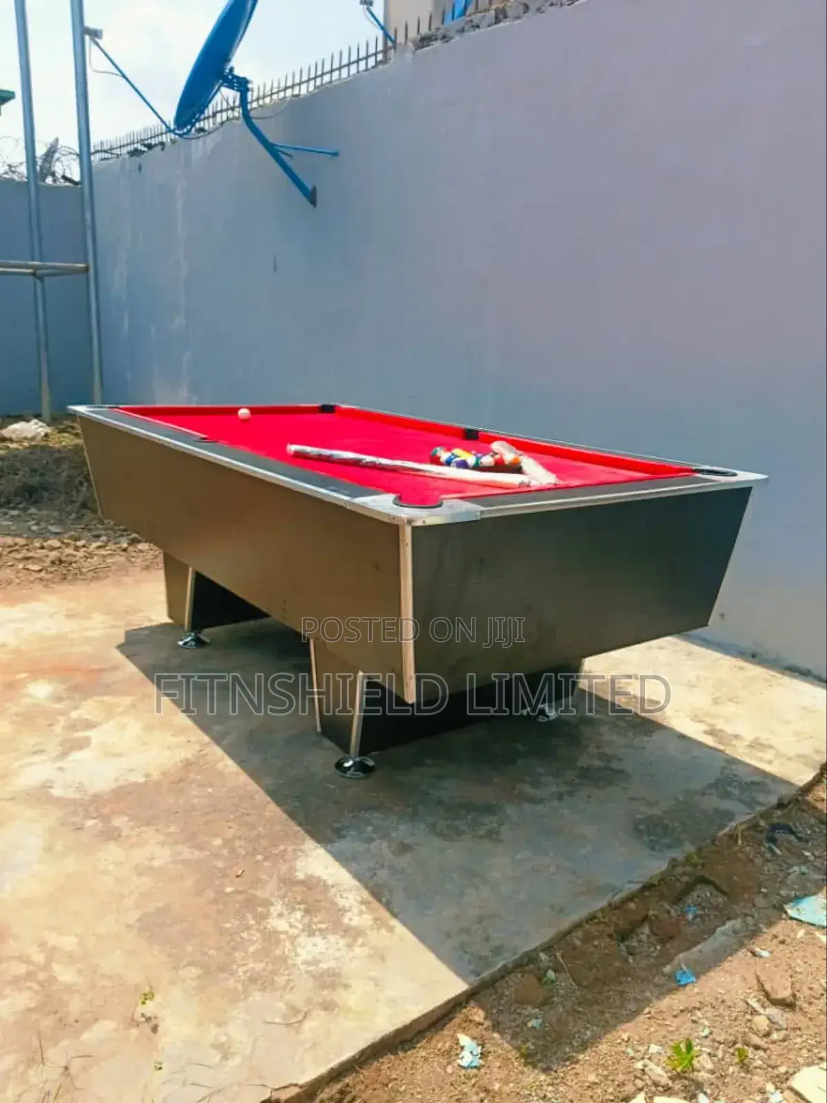 7ft Locally Made Snooker Board With Full Accessories