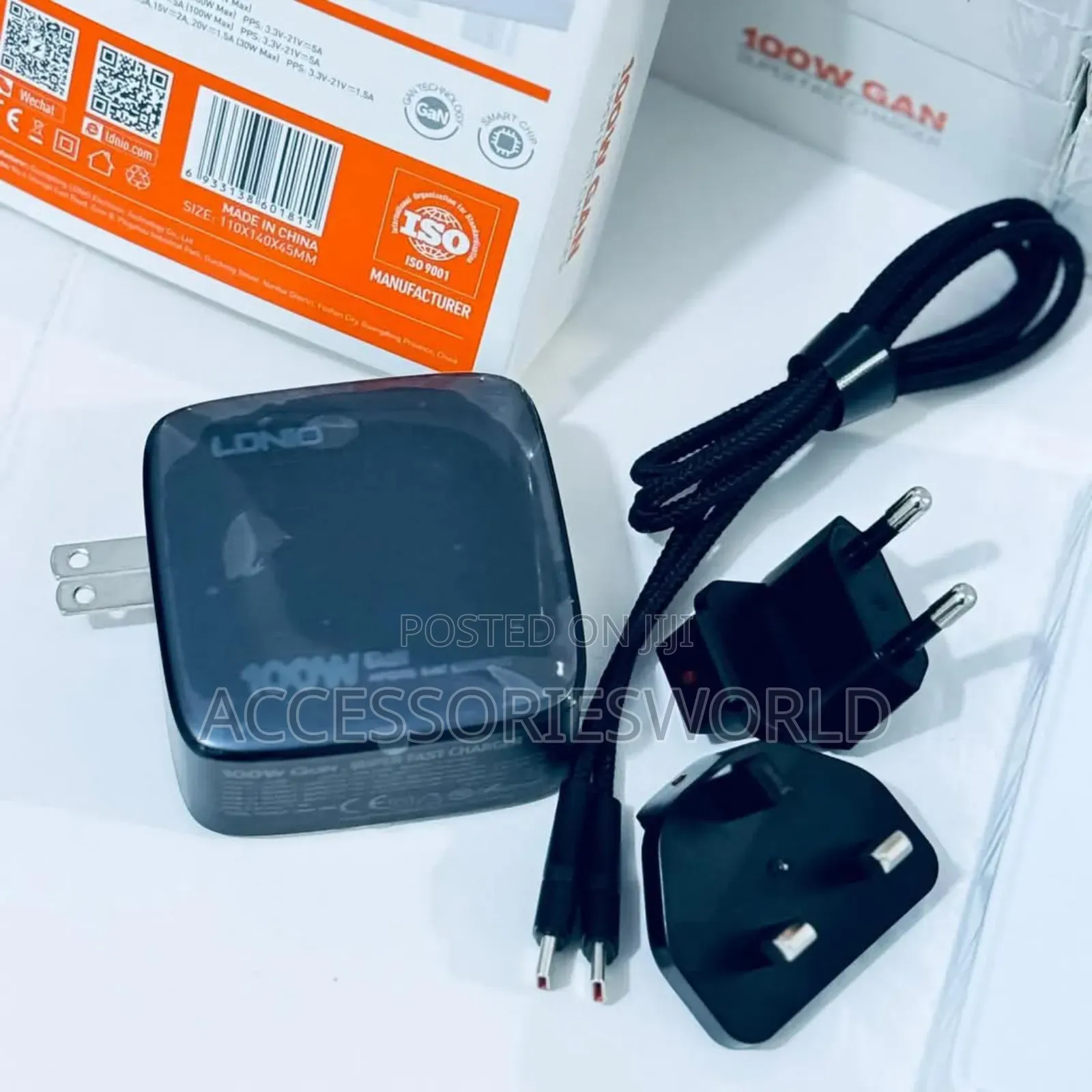 Ldnio Q408 100w 4-Port Usb Pd Gan Wall Charger