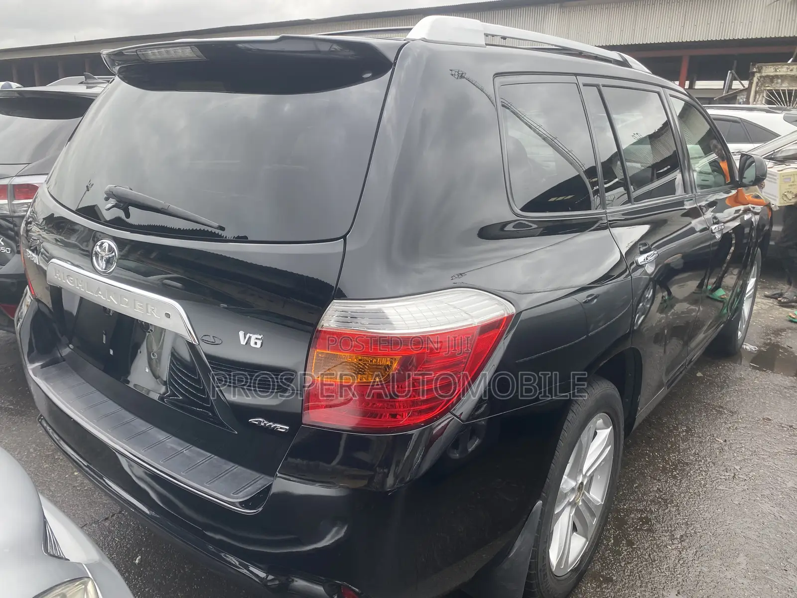 Toyota Highlander 4x4 2008 Black