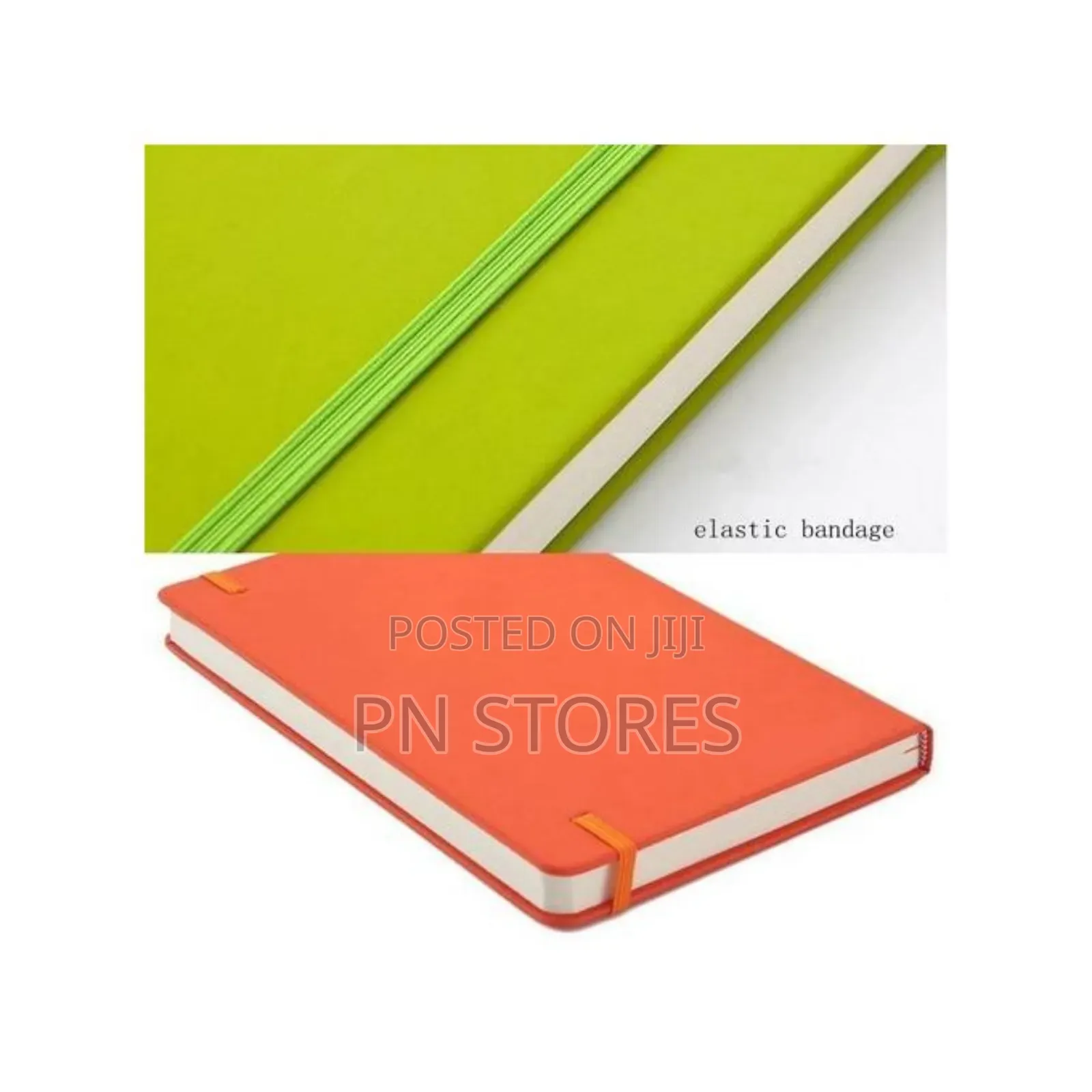 A5 Colorful Elastic Bind Notebook