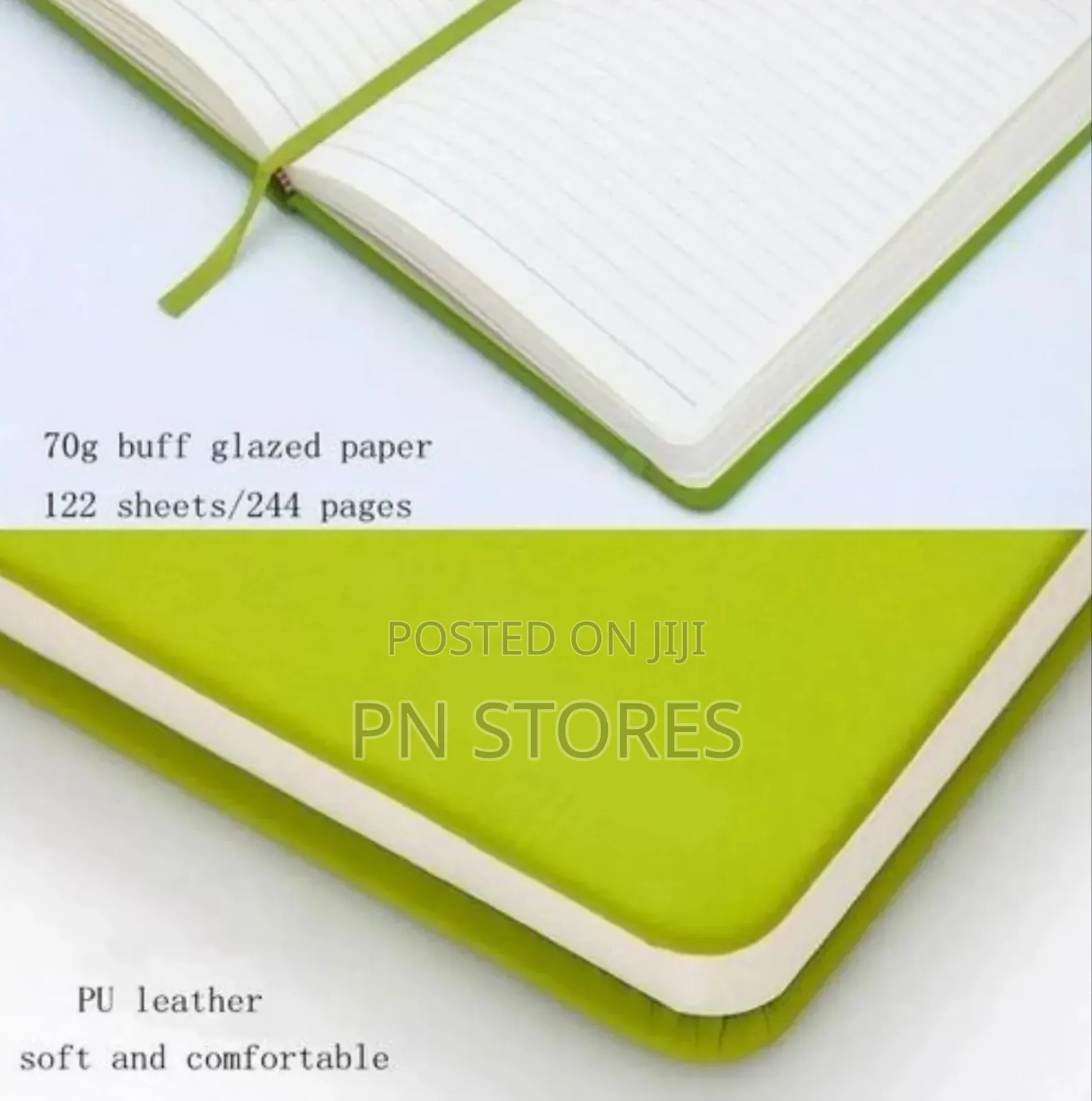 A5 Colorful Elastic Bind Notebook