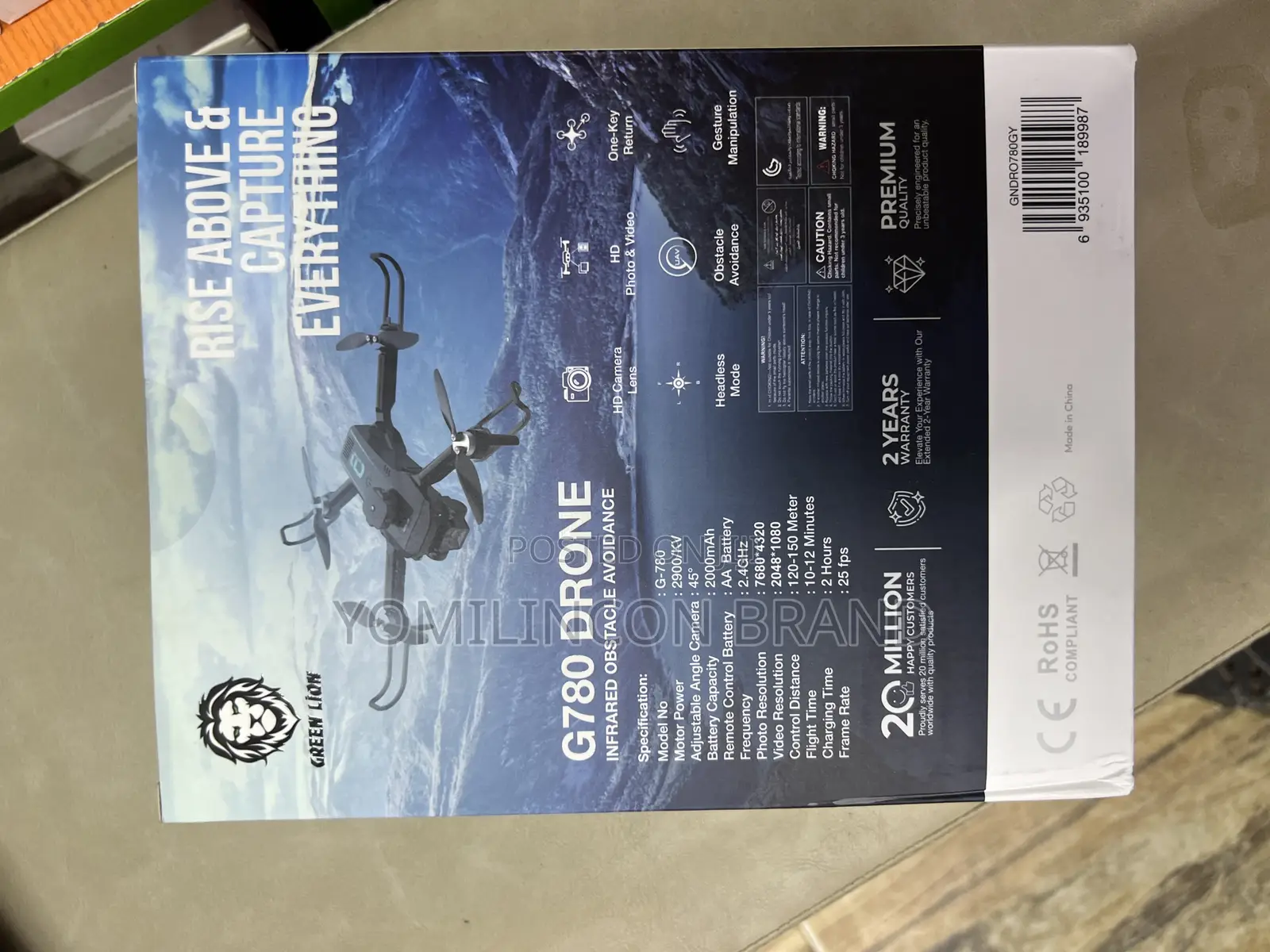 Green Lion G780rc Drone - Gray