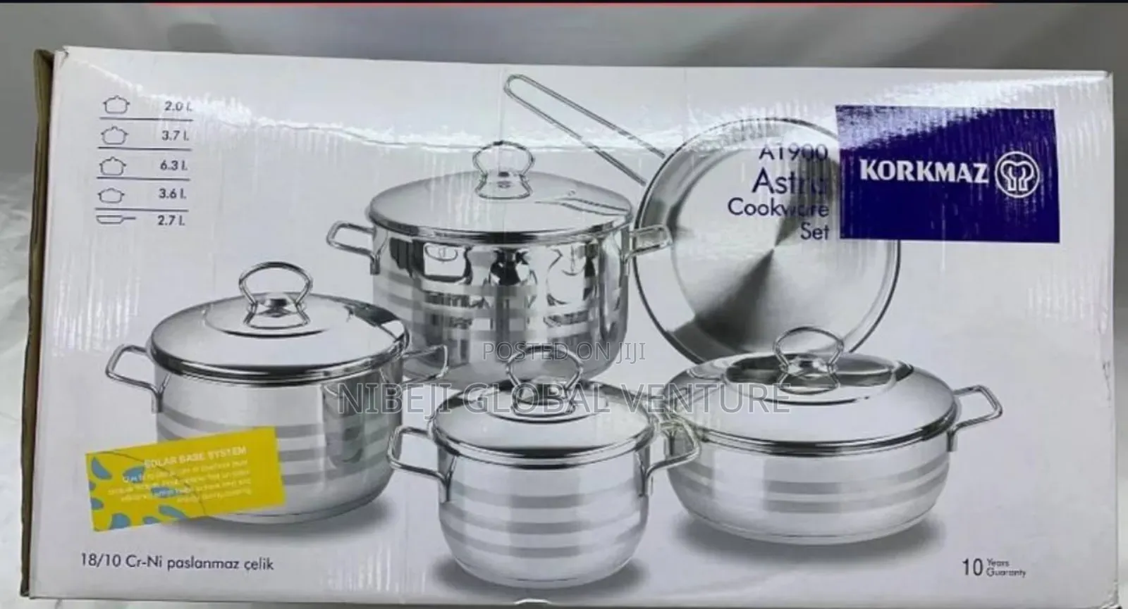 Korkmaz Turkey Stainless Pot