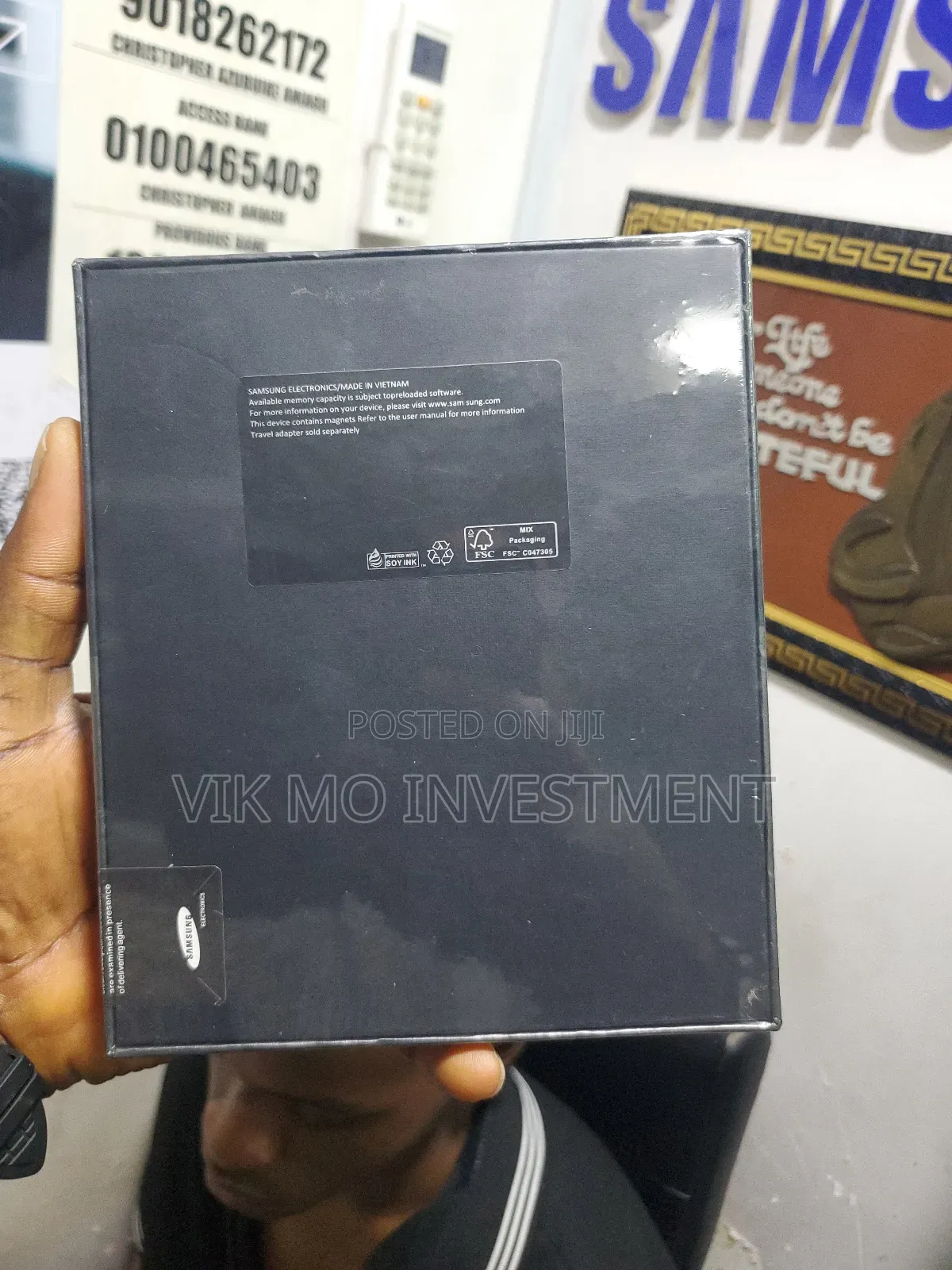 New Samsung Galaxy Z Fold4 512 GB Black