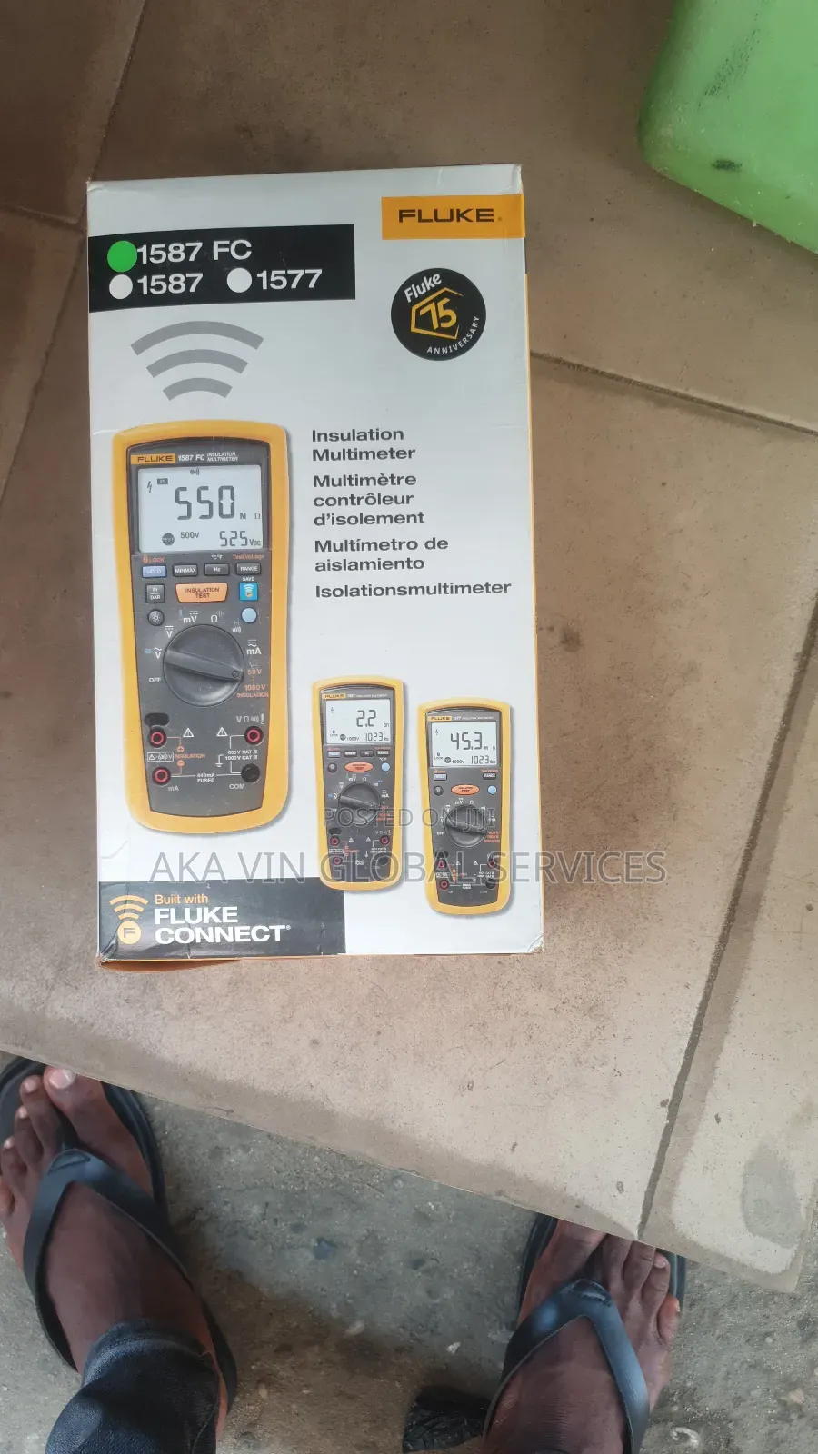 Fluke 1587 Fc Insulation Multimeter